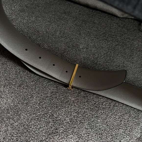 Tom Ford 2 tone reversible logo Belt women’s Size 85 - Picture 7 of 10